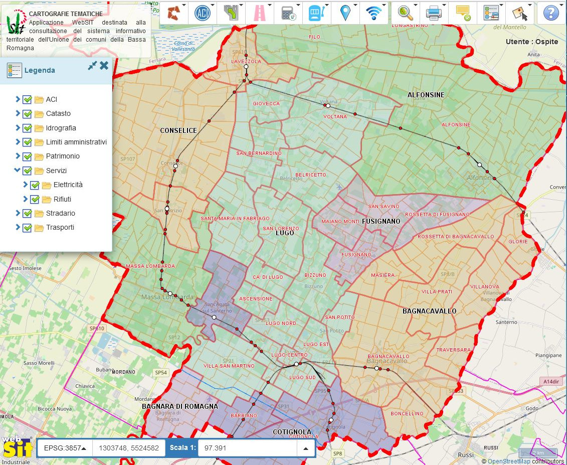 Cartografia tematica interattiva